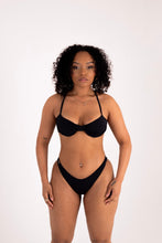 Load image into Gallery viewer, Underwire top - black