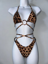 Load image into Gallery viewer, Leopard foil two piece set