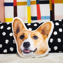 Load image into Gallery viewer, Dog Face Shaped Pillows