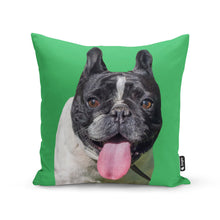 Load image into Gallery viewer, Dogs Face On A Cushion