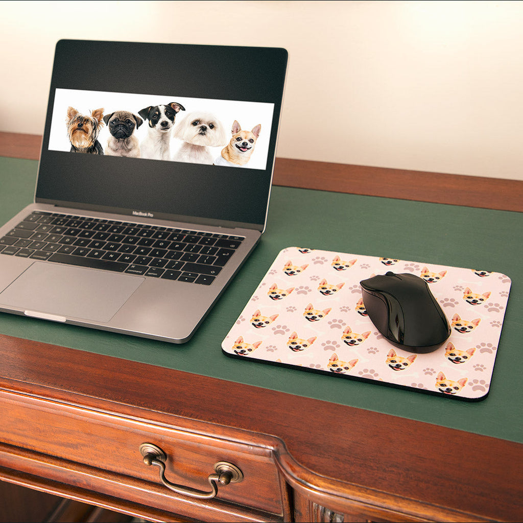 Your Dog Paw Prints Mouse Mat