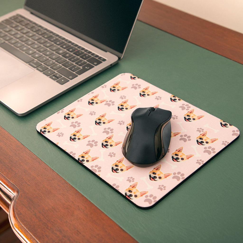 Your Dog Paw Prints Mouse Mat