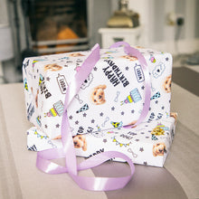 Load image into Gallery viewer, Dogsy Birthday Wrapping Paper