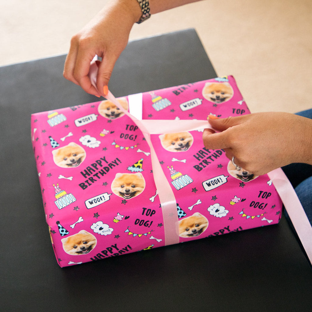 Dogsy Birthday Wrapping Paper