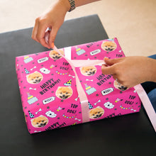 Load image into Gallery viewer, Dogsy Birthday Wrapping Paper