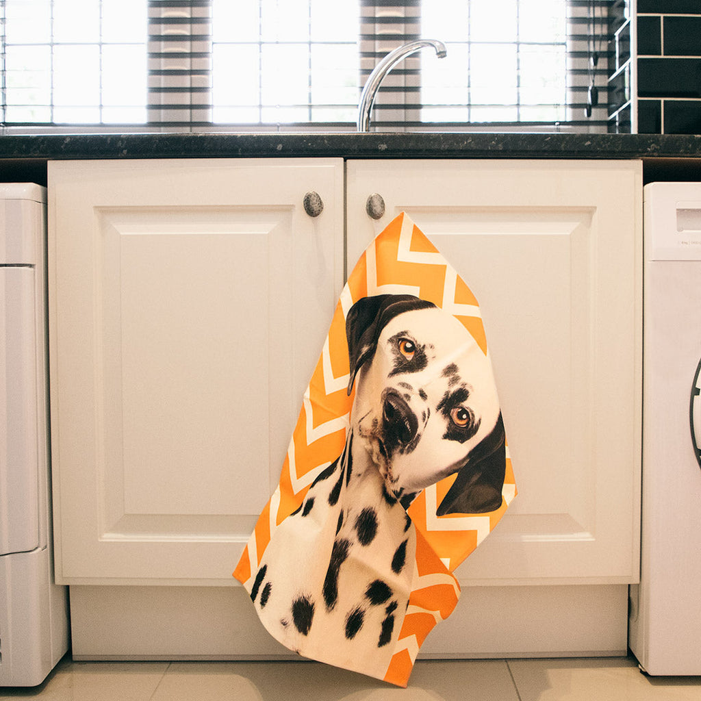 Your Dog Spots Tea Towel