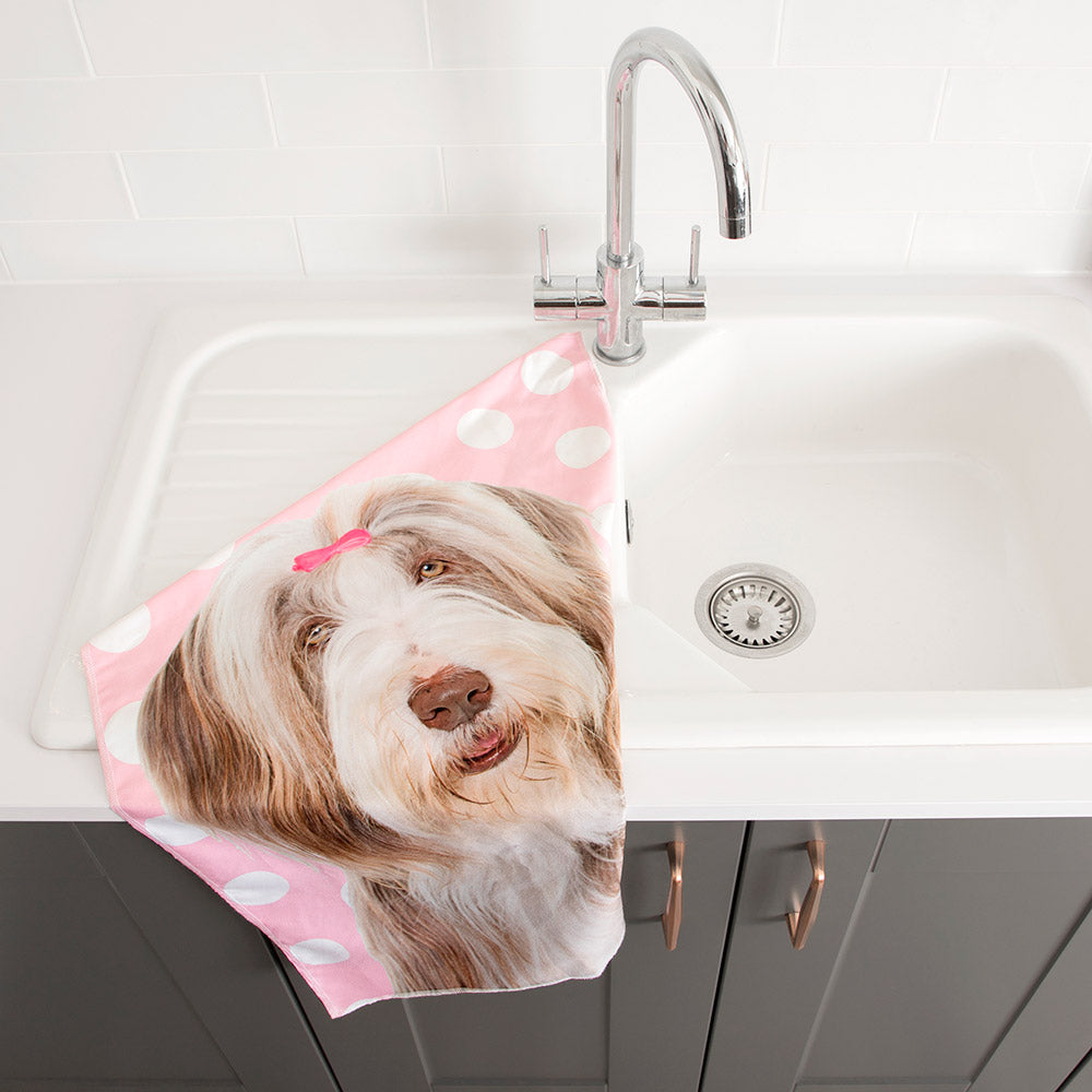 Your Dog Spots Tea Towel