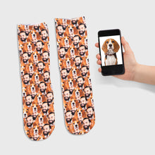 Load image into Gallery viewer, Dog &amp; Owner Mash Up Socks