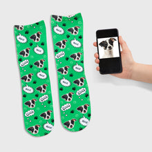 Load image into Gallery viewer, Your Dog Name Socks