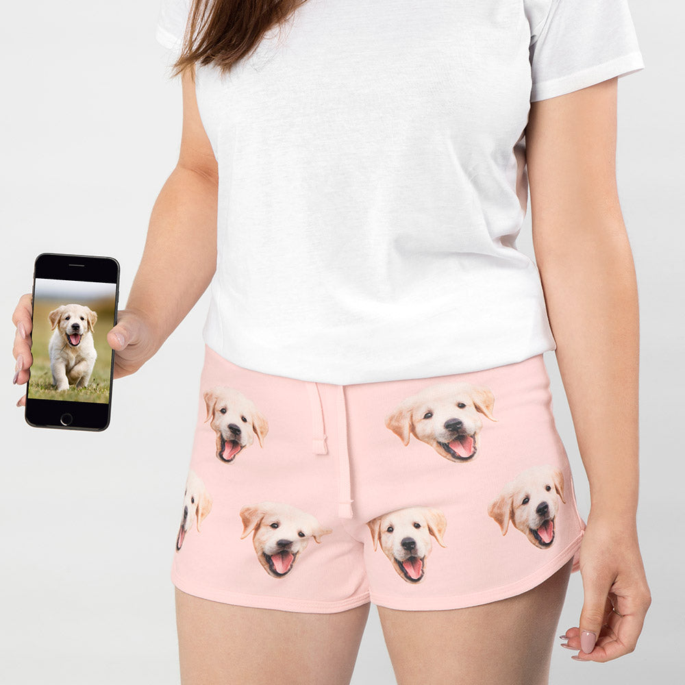 Your Dog Ladies Pink Shorts