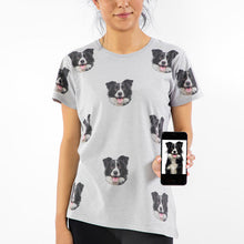 Load image into Gallery viewer, Your Dog Unisex Grey T-Shirt