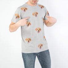 Load image into Gallery viewer, Your Dog Unisex Grey T-Shirt