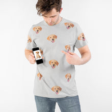 Load image into Gallery viewer, Your Dog Unisex Grey T-Shirt