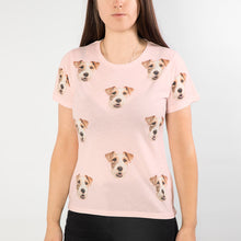 Load image into Gallery viewer, Your Dog Ladies Pink T-Shirt