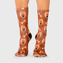 Load image into Gallery viewer, Personalised Dog Face On Socks