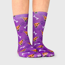 Load image into Gallery viewer, Dog Face Photo Socks