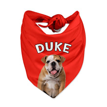 Load image into Gallery viewer, Your Dog Name Bandana