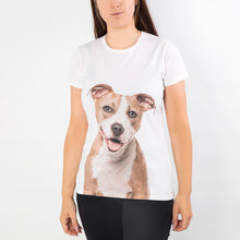 Load image into Gallery viewer, Dog Face Ladies T-Shirt