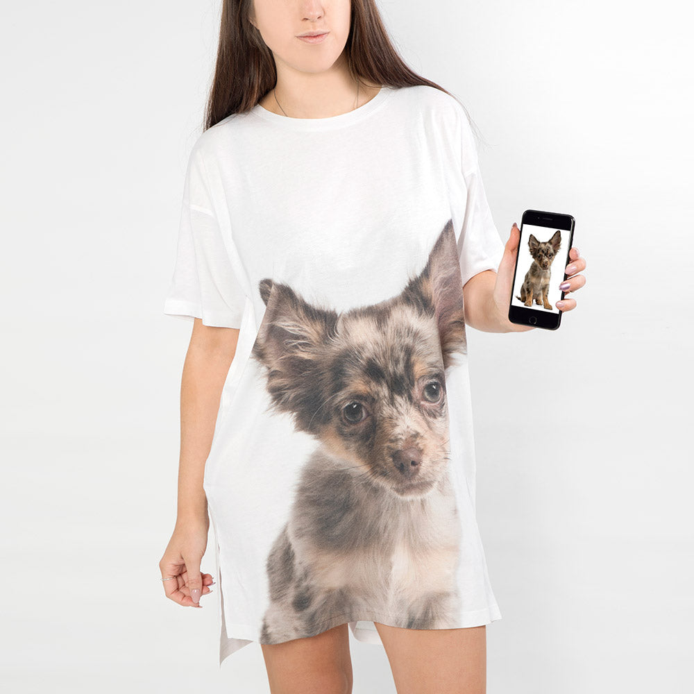 Dog Face Ladies Sleepy Nightshirt