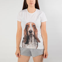 Load image into Gallery viewer, Custom Dog Face Ladies Pyjamas