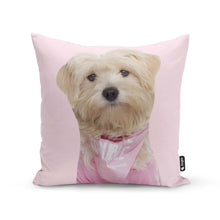 Load image into Gallery viewer, Personalised Dog Face Cushion