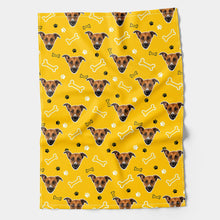 Load image into Gallery viewer, Yellow Dogsy x Dogs Trust Tea Towel