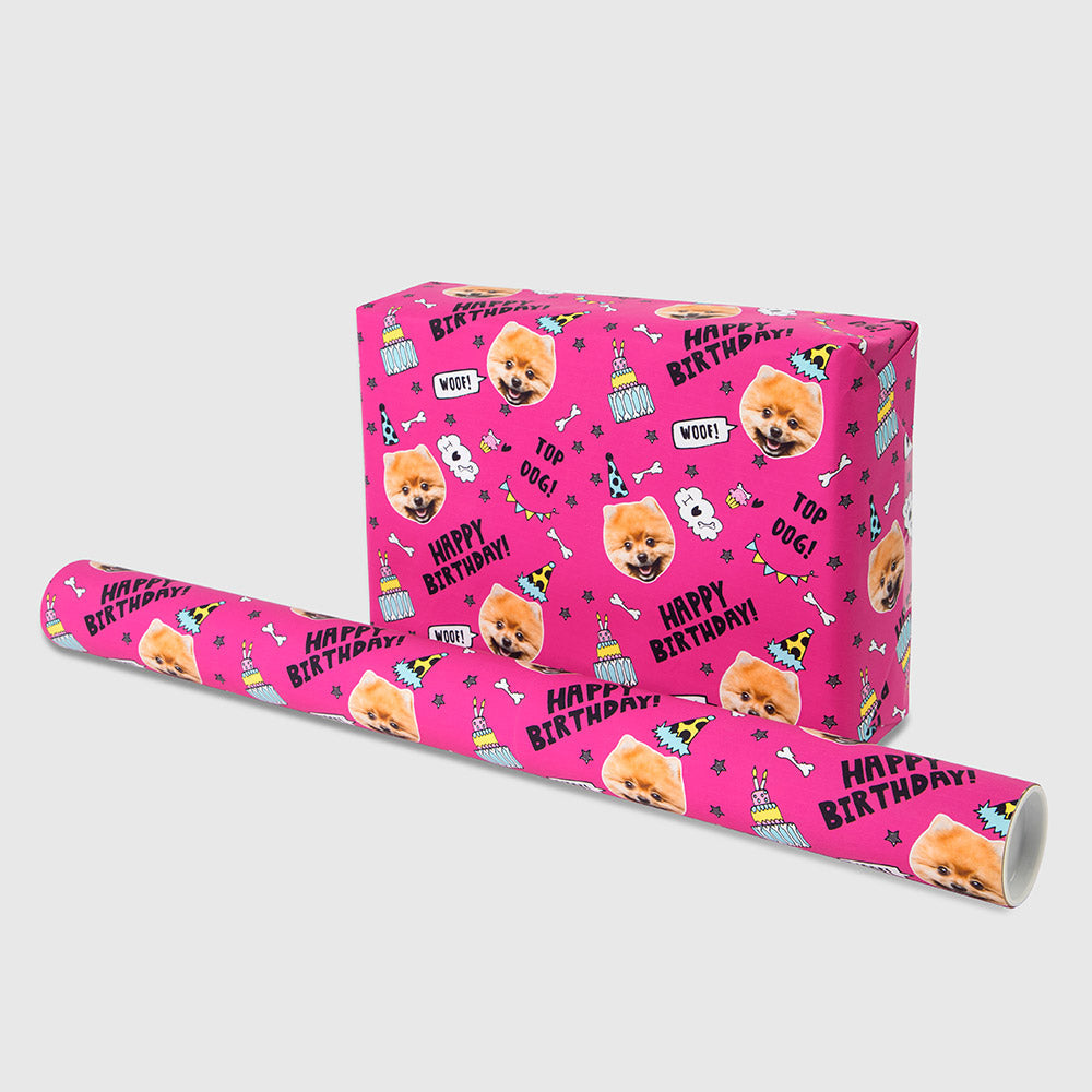 Dogsy Birthday Wrapping Paper