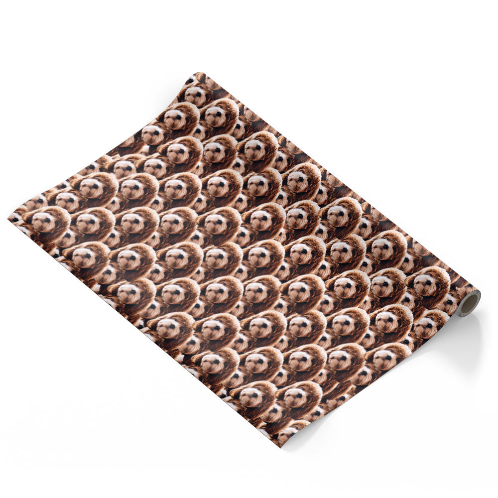 Dog Mash Wrapping Paper