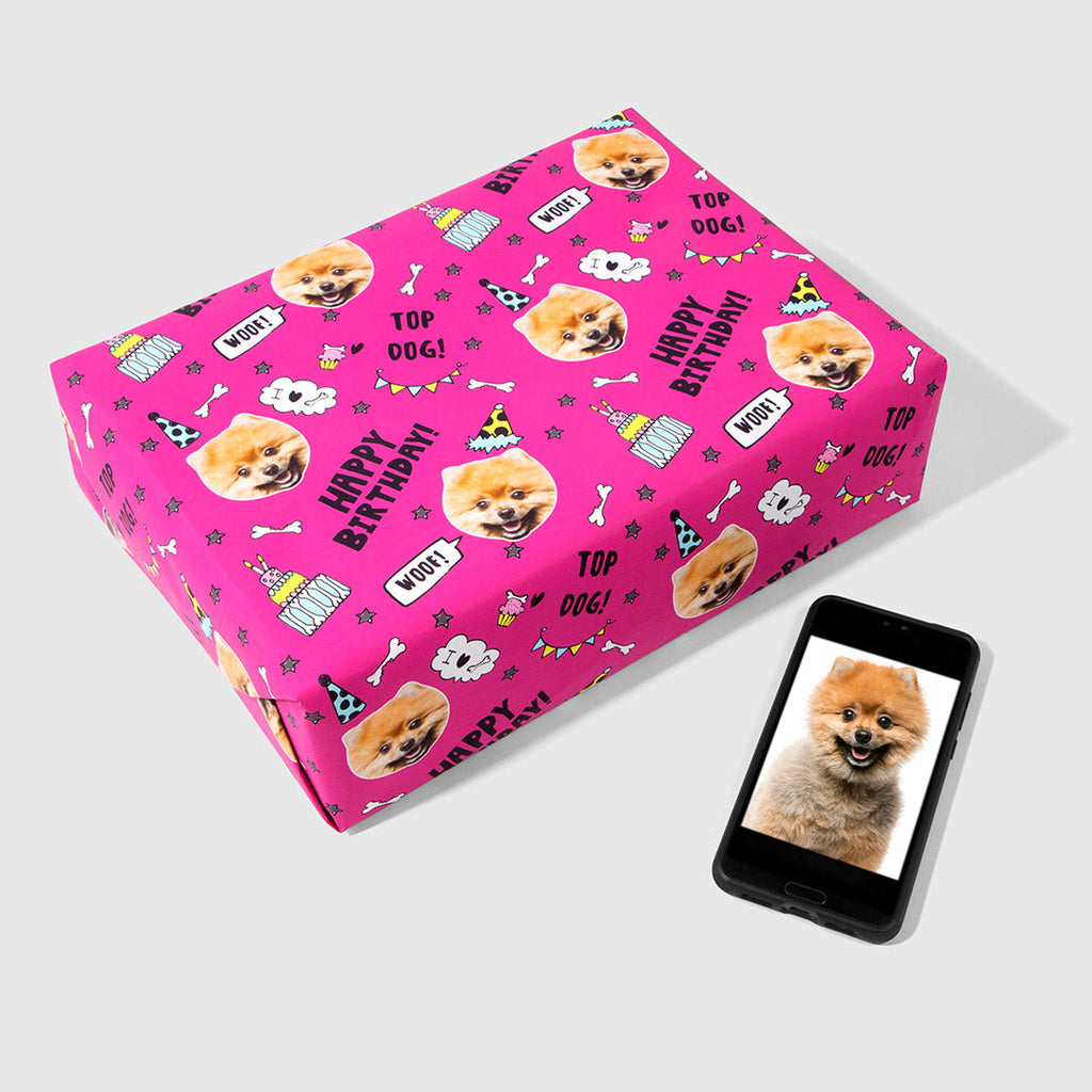 Dogsy Birthday Wrapping Paper