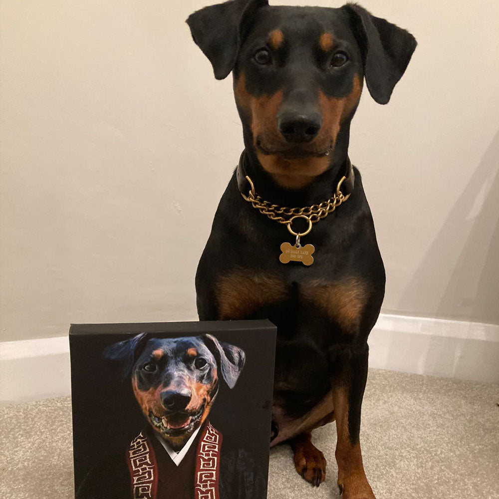 Asian Emperor Dog Portrait