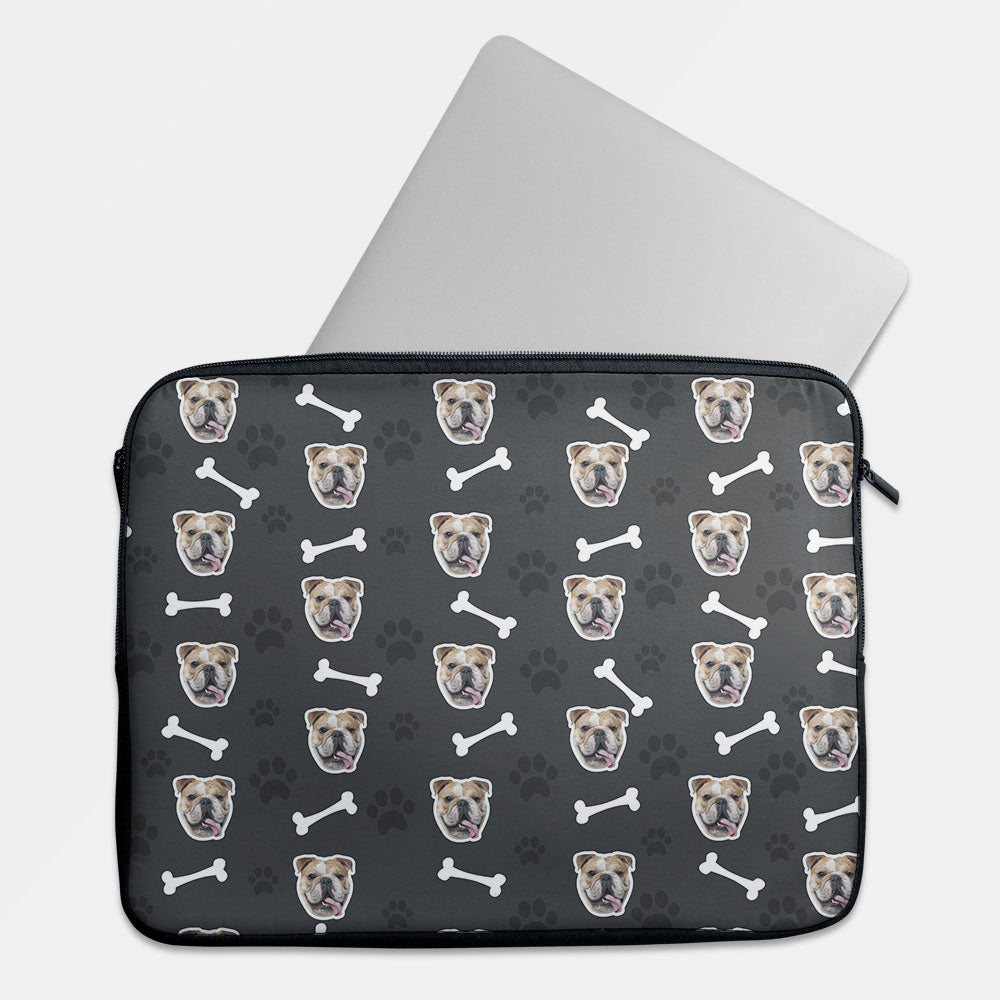 Dog Photo Laptop Case