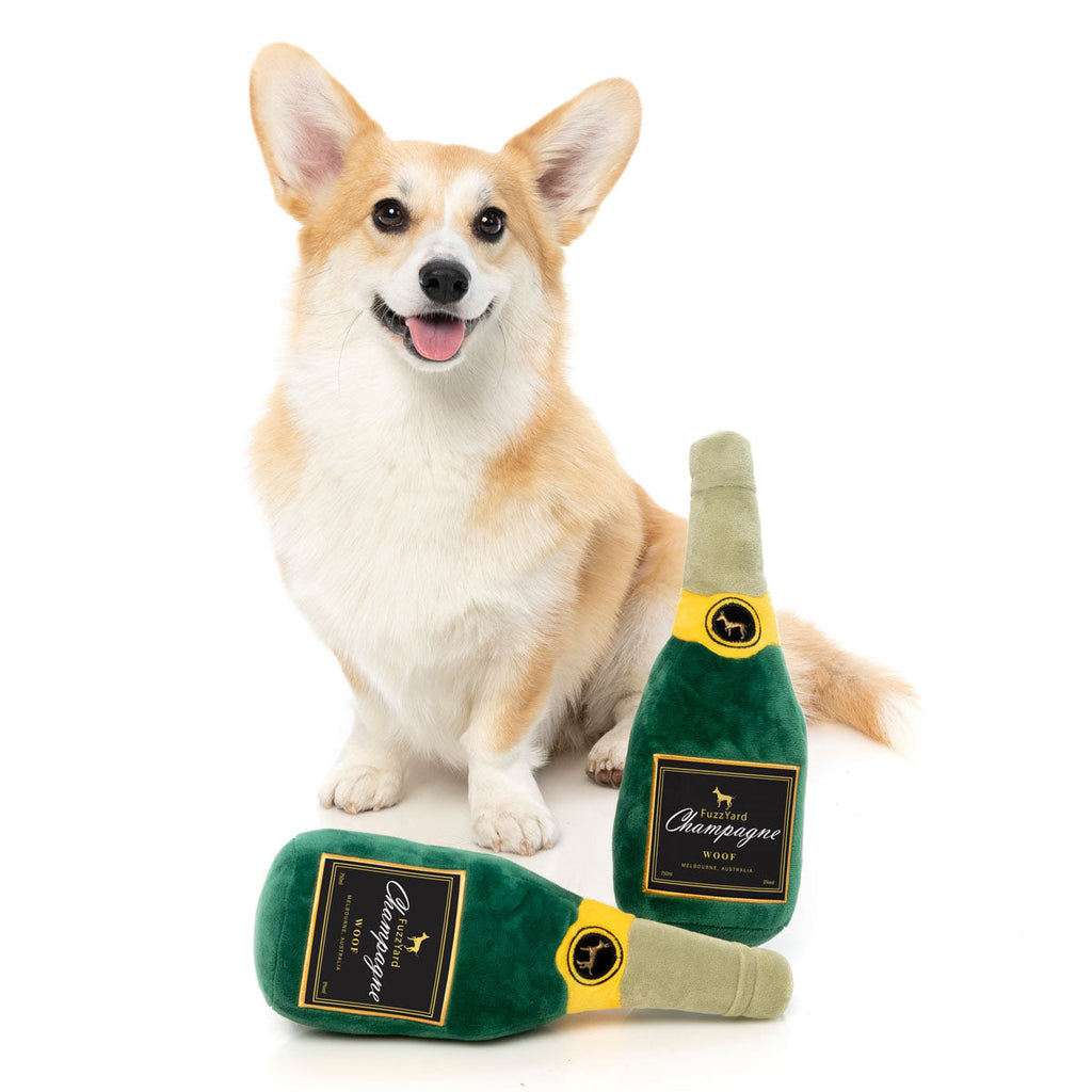 Champagne Dog Toy