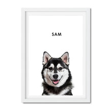 Load image into Gallery viewer, personalised dog portrait