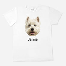 Load image into Gallery viewer, Your Dog Name Unisex T-Shirt