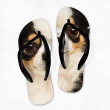 Load image into Gallery viewer, Personalised Dog Face Flip Flops