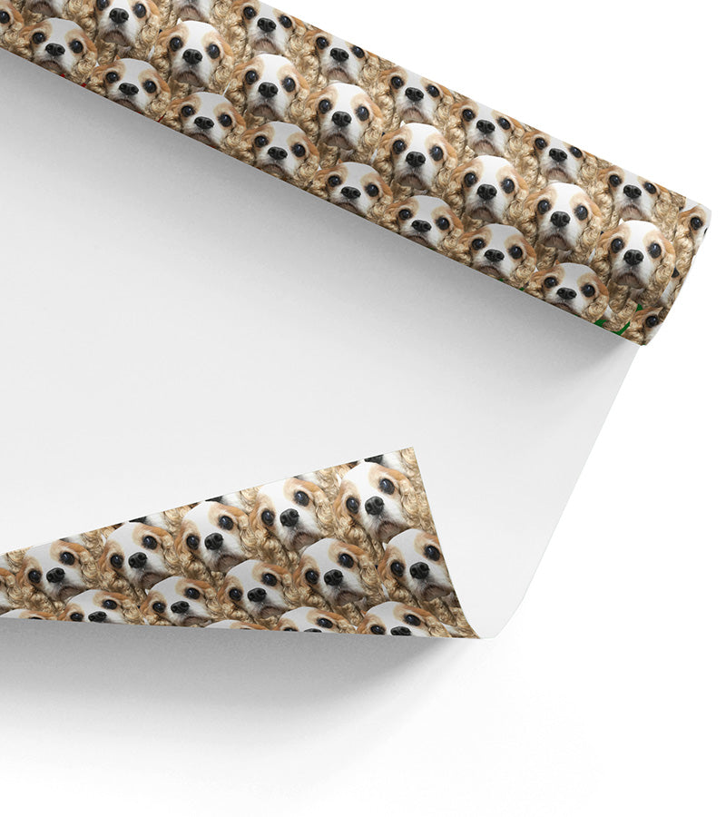 Dog Mash Wrapping Paper