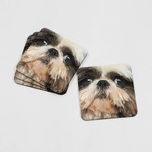 Load image into Gallery viewer, Dog Face Coasters