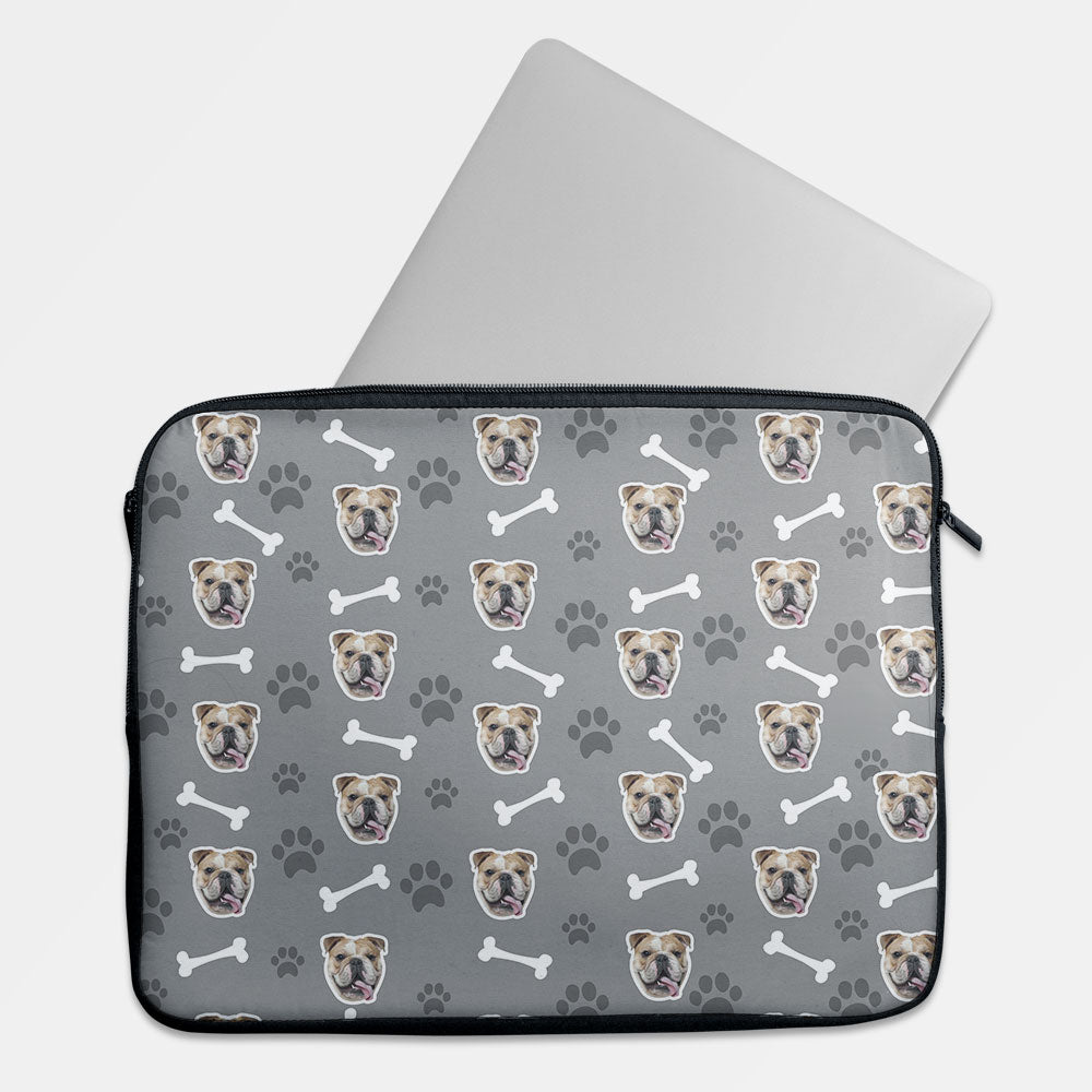 Custom Dog Laptop Case