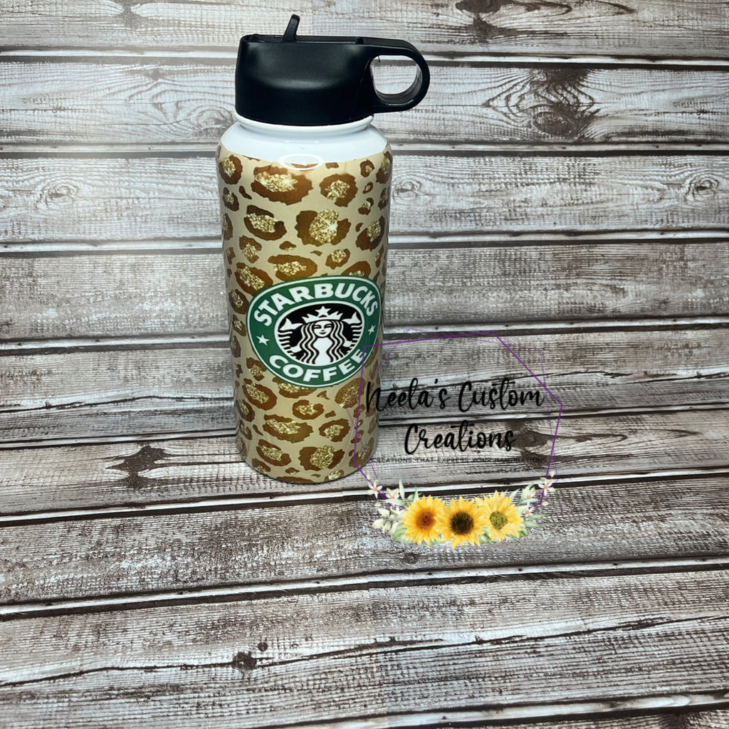 32 oz Custom Water Bottle