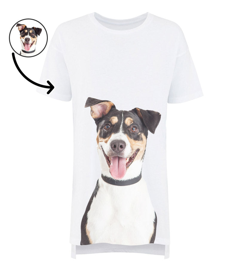 Dog Face Ladies Sleepy Nightshirt