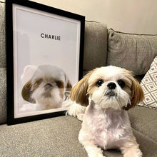 Load image into Gallery viewer, Custom Dog Portrait