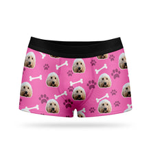 Load image into Gallery viewer, Personalised Dog On Boxer Shorts