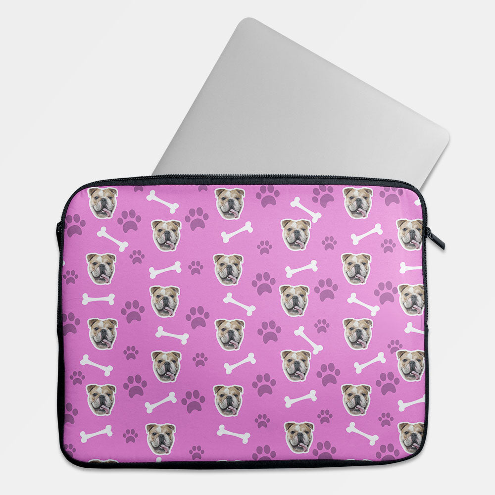 Customisable Dog Laptop Case