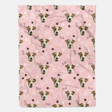 Load image into Gallery viewer, Pink Dogsy x Dogs Trust Dog Blanket