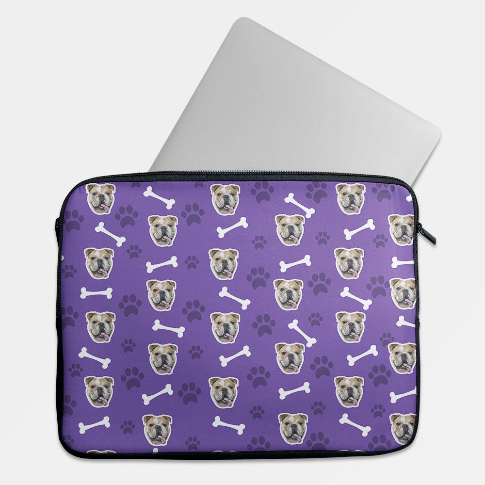 Dog Face Laptop Case