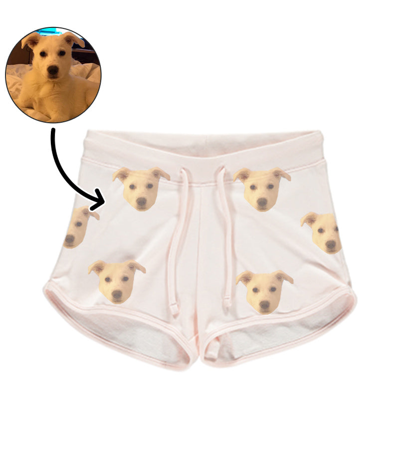 Your Dog Ladies Pink Shorts