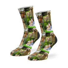 Load image into Gallery viewer, Your Dog Collage Socks