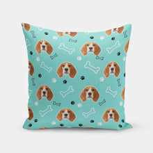 Load image into Gallery viewer, Turquoise Dogsy x Dogs Trust Cushion