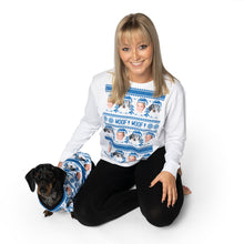 Load image into Gallery viewer, Dog &amp; Owner Woof Woof Sweatshirt Set